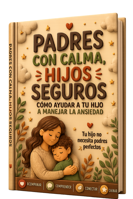 E-BOOK PADRES CON CALMA, HIJOS SEGUROS   + 5 BONOS DE REGALO